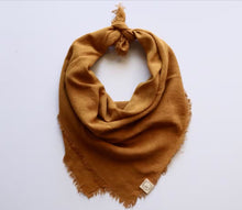 Load image into Gallery viewer, Naturally Dyed Raw Silk Scarf
