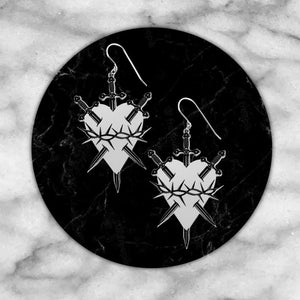 Contemptum Earrings in Aluminum