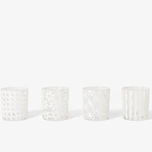Load image into Gallery viewer, Dusen Dusen Patterned Glasses // White
