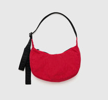 Load image into Gallery viewer, Baggu Small  Nylon Crescent Bag / Candy Apple
