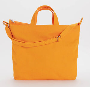 Horizontal Zip Duck Bag / Tangerine