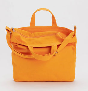 Horizontal Zip Duck Bag / Tangerine