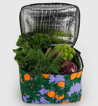 Load image into Gallery viewer, Puffy Cooler Bag / Orange Periwinkle
