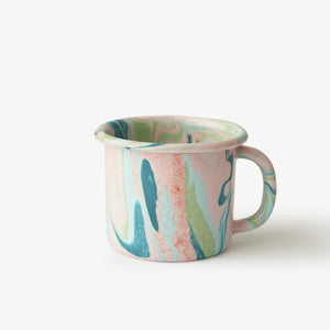 BORNN Multi-Swirl Enamel Ware Mug