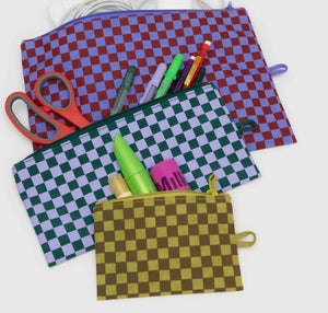 Flat Pouch Set / 4 Colorways