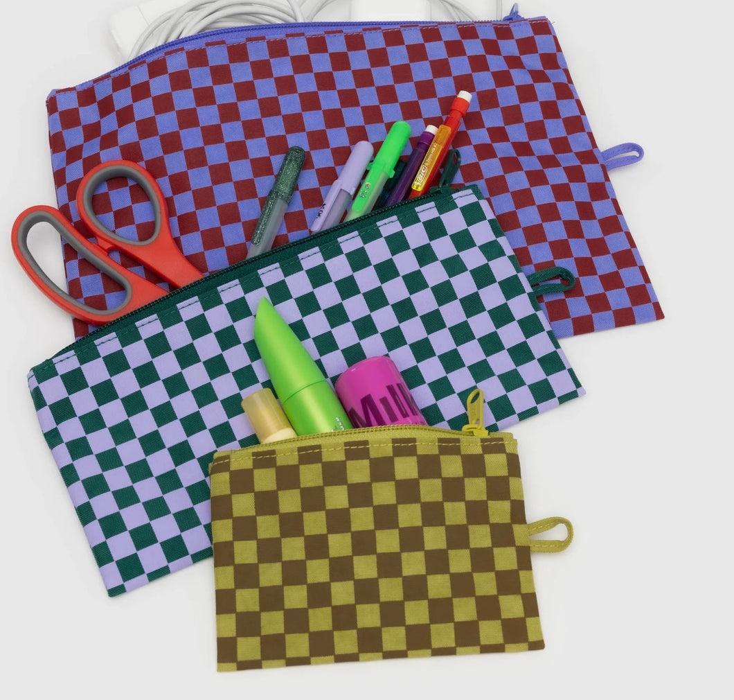 Flat Pouch Set / 5 Colorways