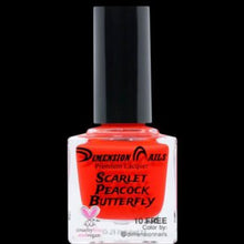 Load image into Gallery viewer, Scarlet Peacock Butterfly Polish
